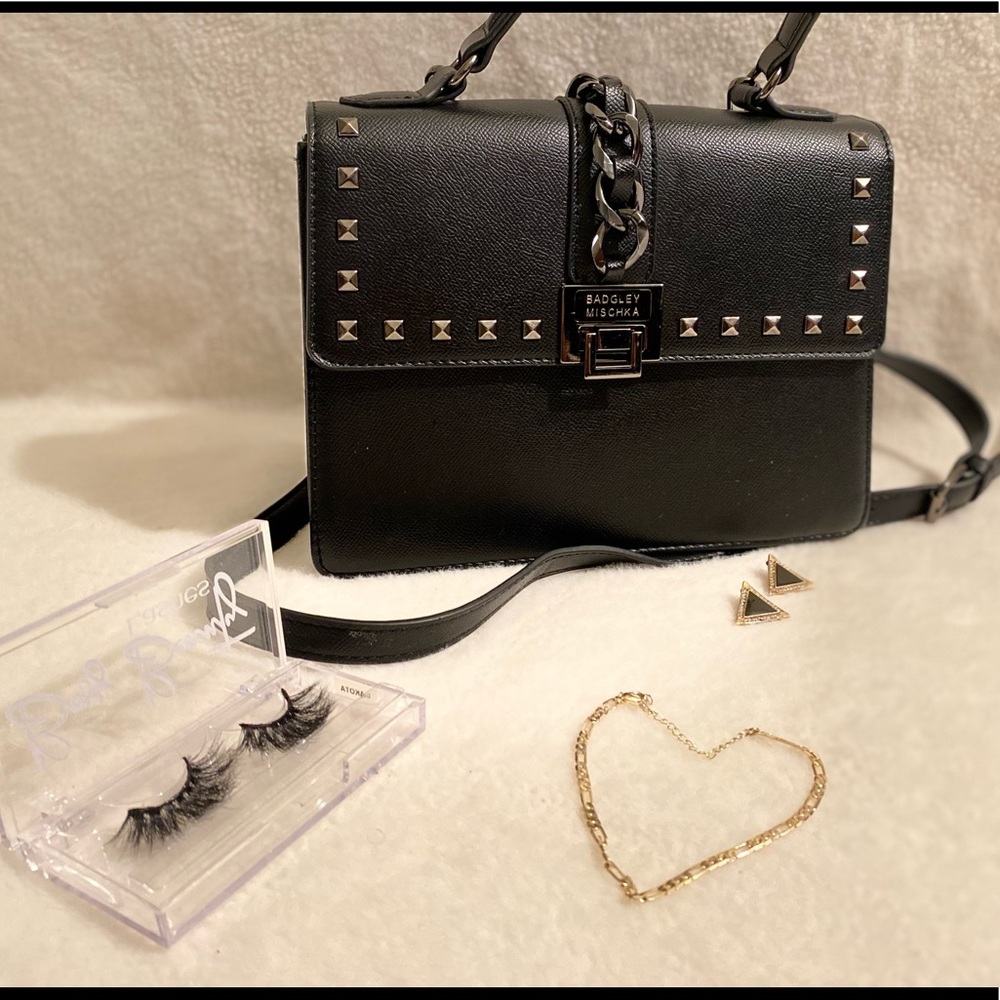 Badgley Mischka black bag